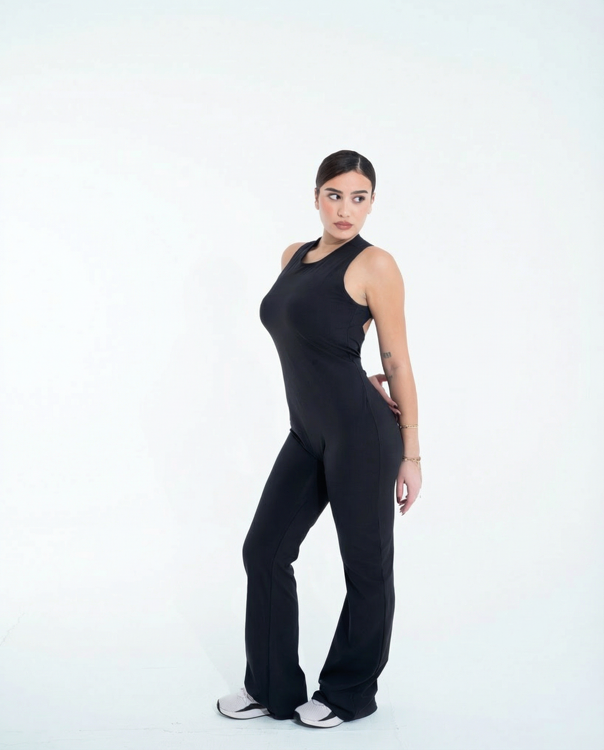 El enterizo de una pieza Elevate-Negro